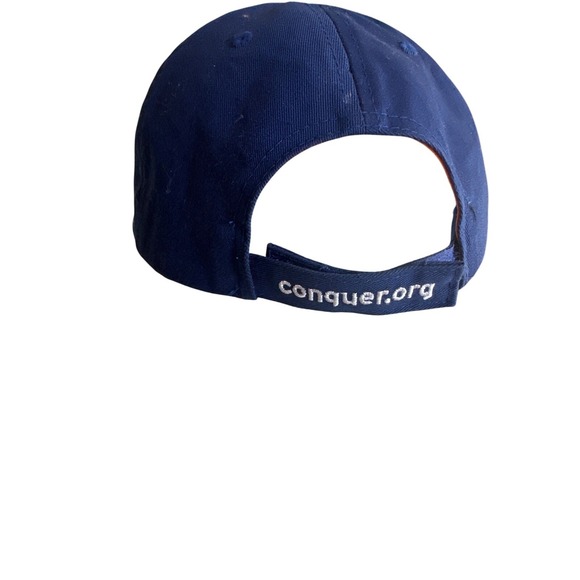 Chicago Cubs Conquer Cancer Foundation Baseball Blue & Orange Melonwear Cotton - Picture 4 of 6